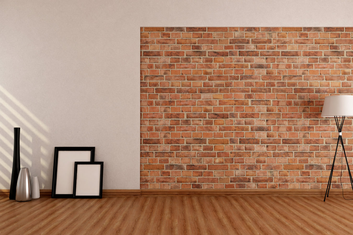 Brick wall installation in Oceanside, CA